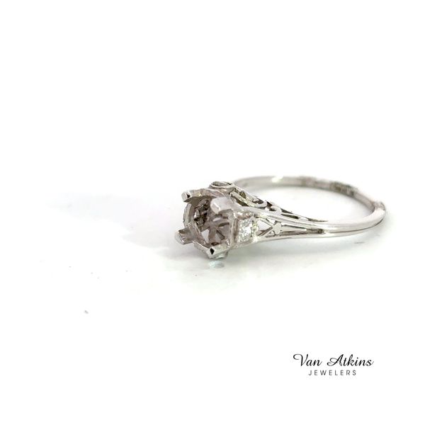 0.10 Carat Estate Diamond Semi-Mount Ring Image 3 Van Atkins Jewelers New Albany, MS