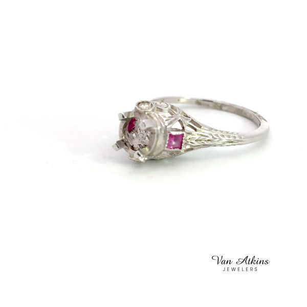 Estate Diamond Semi-Mount Ring Image 2 Van Atkins Jewelers New Albany, MS