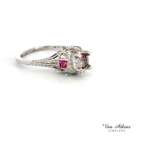 Estate Diamond Semi-Mount Ring Image 3 Van Atkins Jewelers New Albany, MS