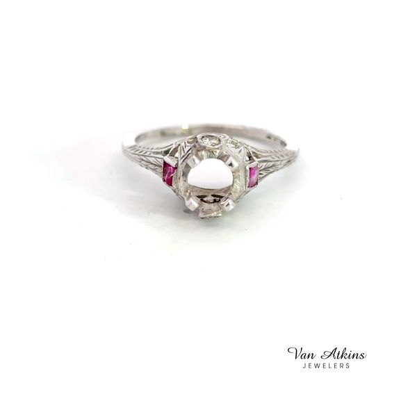Estate Diamond Semi-Mount Ring Van Atkins Jewelers New Albany, MS