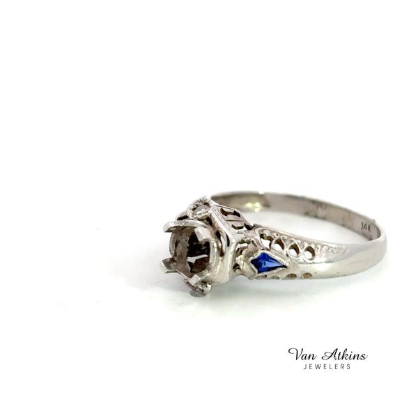 Estate Diamond Semi-Mount Ring Image 3 Van Atkins Jewelers New Albany, MS