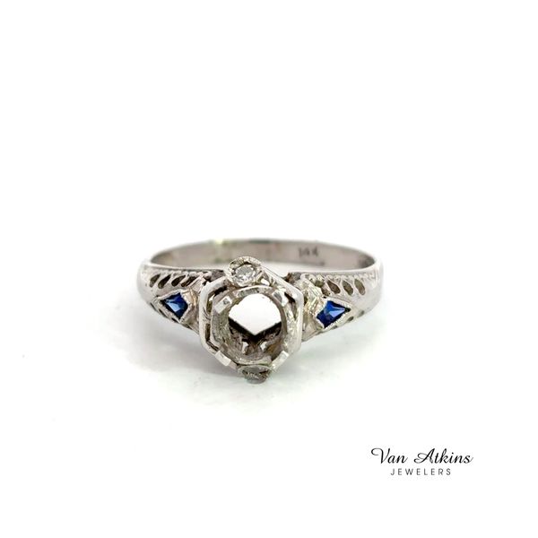 Estate Diamond Semi-Mount Ring Van Atkins Jewelers New Albany, MS