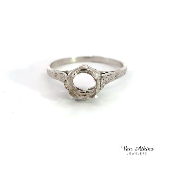 Estate Diamond Semi-Mount Ring Van Atkins Jewelers New Albany, MS
