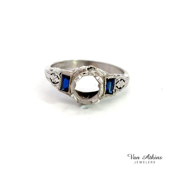 Estate Diamond Semi-Mount Ring Van Atkins Jewelers New Albany, MS