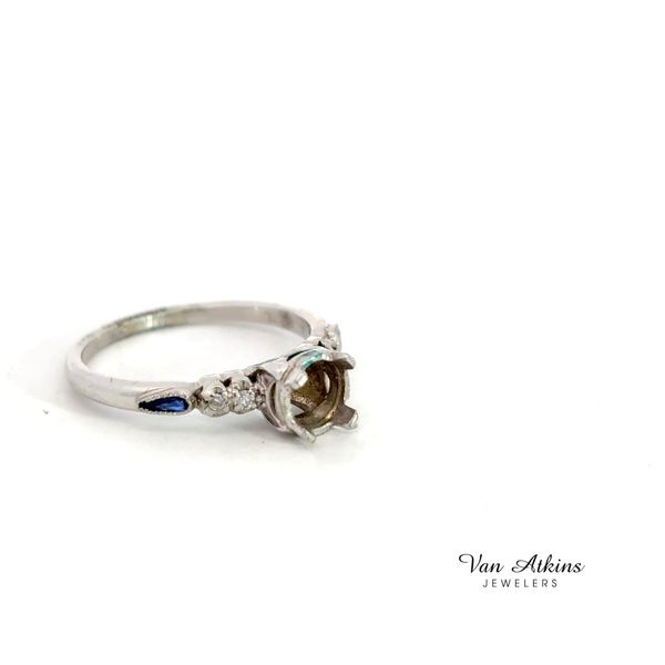 Estate Diamond Semi-Mount Ring Image 2 Van Atkins Jewelers New Albany, MS