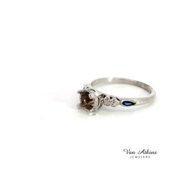 Estate Diamond Semi-Mount Ring Image 3 Van Atkins Jewelers New Albany, MS