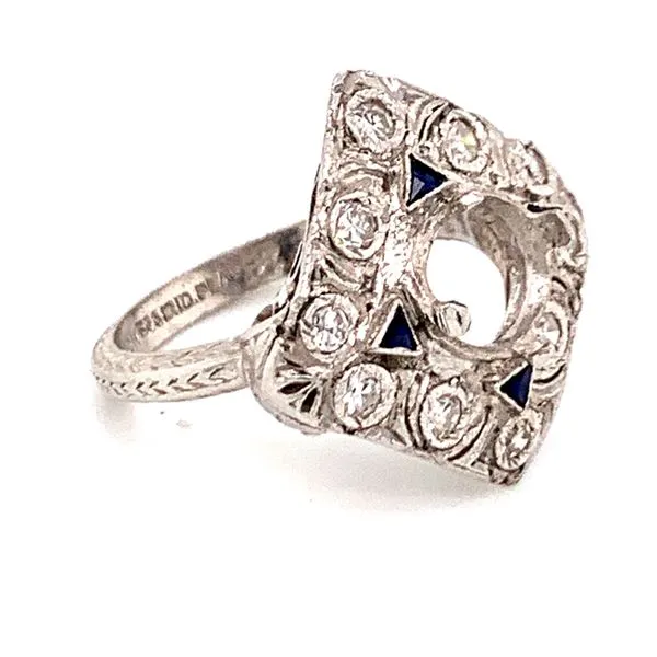 Estate Diamond Semi Mount Image 2 Van Atkins Jewelers New Albany, MS