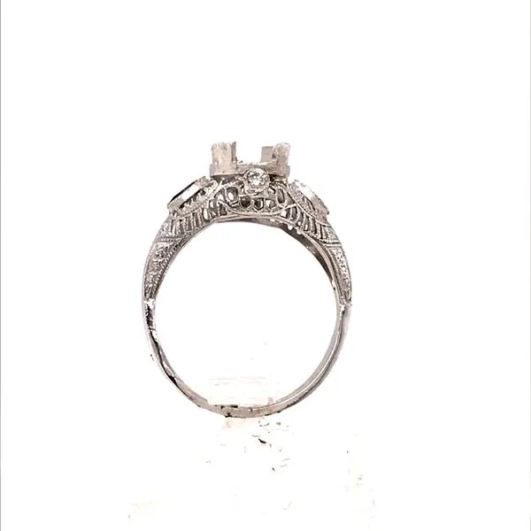 Estate Diamond Semi Mount Image 3 Van Atkins Jewelers New Albany, MS