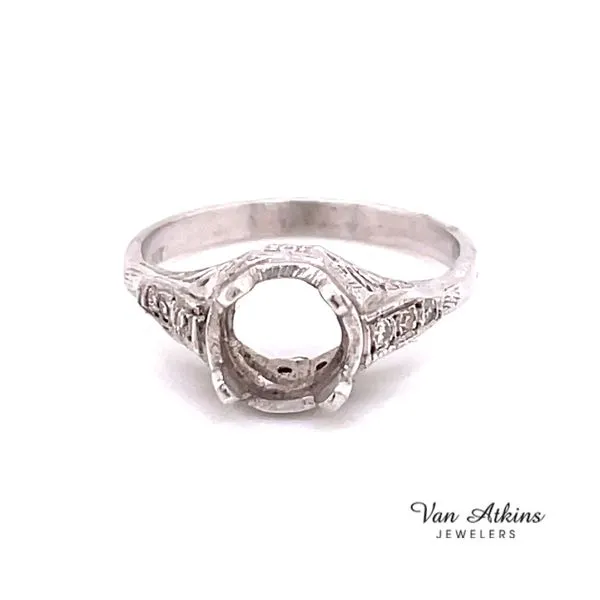 Estate Diamond Semi Mount Van Atkins Jewelers New Albany, MS
