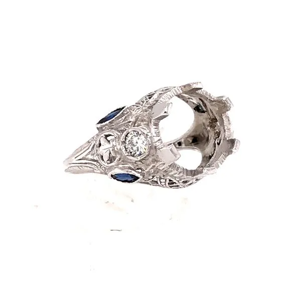 Estate Diamond Semi Mount Image 3 Van Atkins Jewelers New Albany, MS