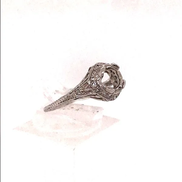 Estate Diamond Semi Mount Image 2 Van Atkins Jewelers New Albany, MS
