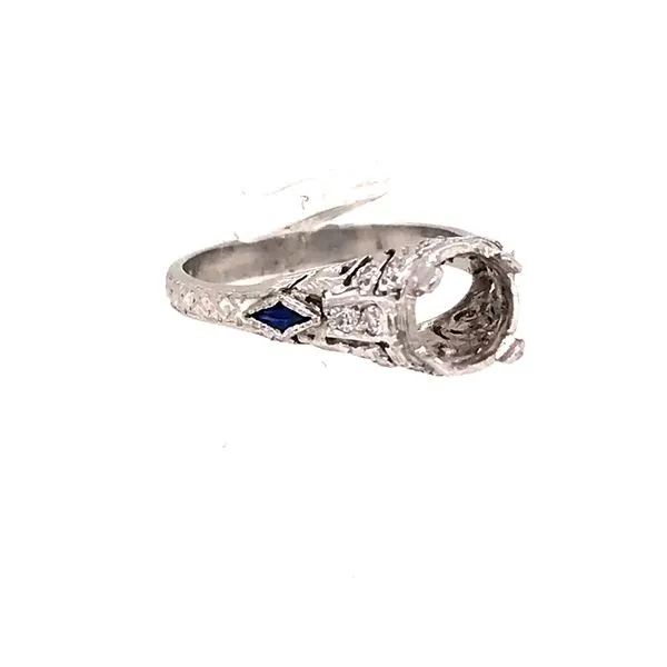 Estate Diamond Semi Mount Image 2 Van Atkins Jewelers New Albany, MS