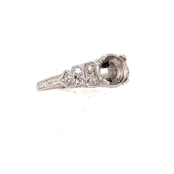 Estate Diamond Semi Mount Image 2 Van Atkins Jewelers New Albany, MS