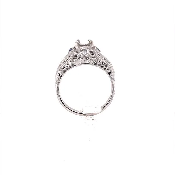 Estate Diamond Semi Mount Image 3 Van Atkins Jewelers New Albany, MS