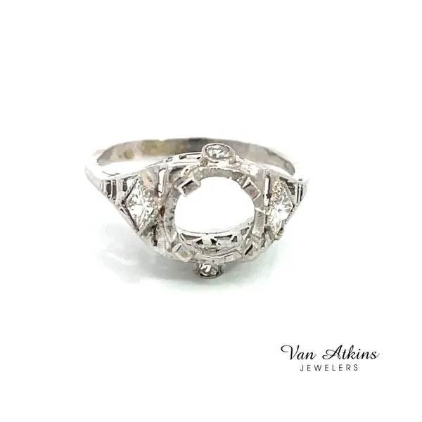 Estate Diamond Semi-Mount Rings Van Atkins Jewelers New Albany, MS