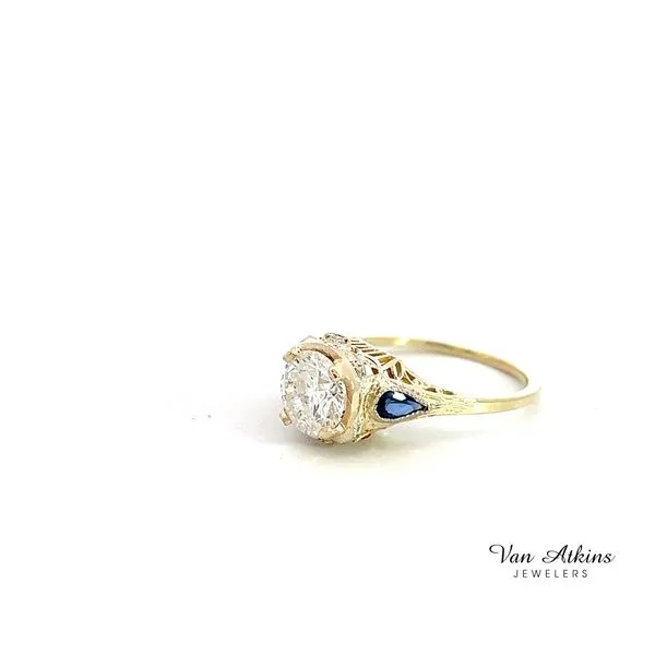 0.04 Carat Estate Diamond Semi-Mount Rings Image 4 Van Atkins Jewelers New Albany, MS