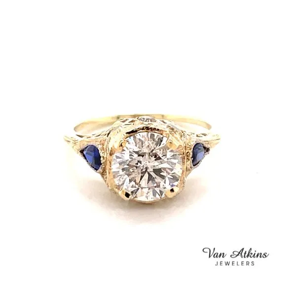 0.04 Carat Estate Diamond Semi-Mount Rings Van Atkins Jewelers New Albany, MS