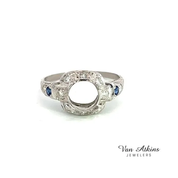0.04 Carat Estate Diamond Semi-Mount Rings Van Atkins Jewelers New Albany, MS