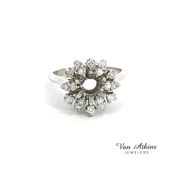 0.20 Carat Estate Diamond Semi-Mount Rings Van Atkins Jewelers New Albany, MS