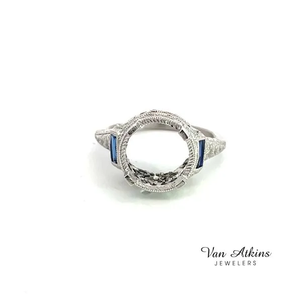0.10 Carat Estate Diamond Semi-Mount Rings Van Atkins Jewelers New Albany, MS