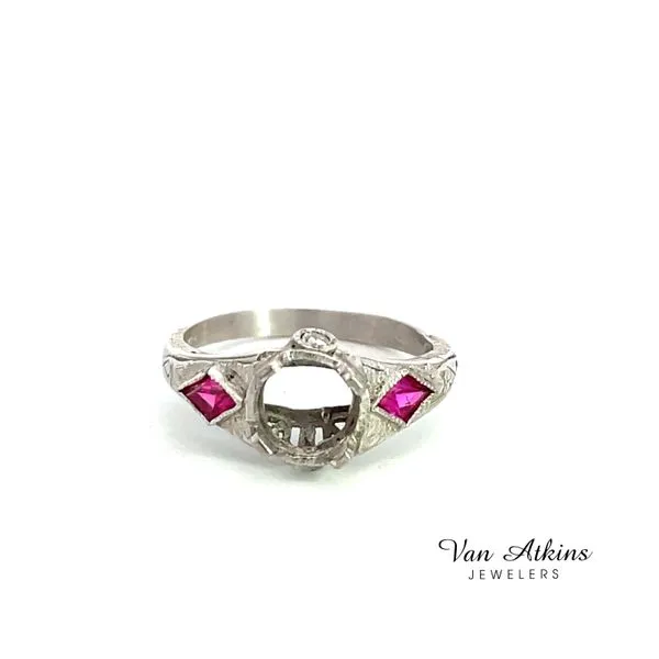 Estate Diamond Semi-Mount Rings Van Atkins Jewelers New Albany, MS