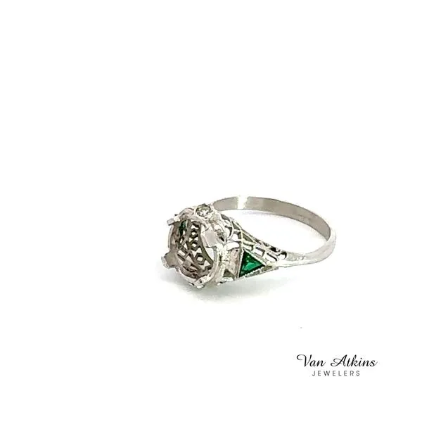 0.02 Carat Estate Diamond Semi-Mount Ring Image 3 Van Atkins Jewelers New Albany, MS