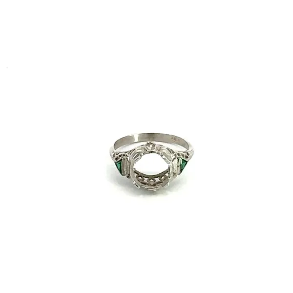 0.02 Carat Estate Diamond Semi-Mount Ring Van Atkins Jewelers New Albany, MS
