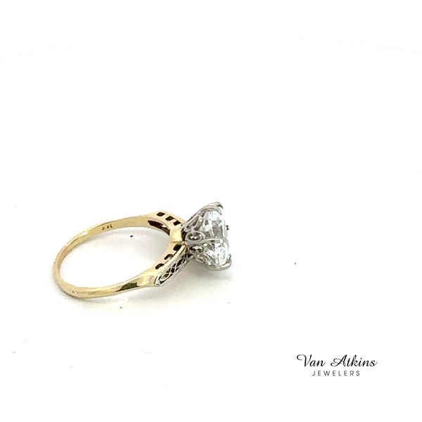 Estate Diamond Semi-Mount Ring Image 3 Van Atkins Jewelers New Albany, MS