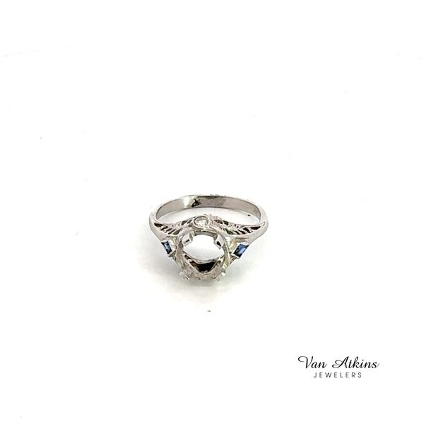 0.08 Carat Estate Diamond Semi-Mount Ring Van Atkins Jewelers New Albany, MS