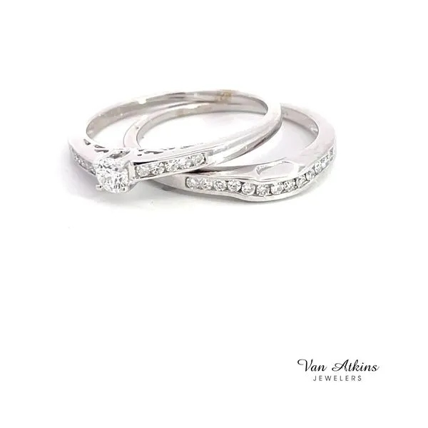 0.35 Carat Diamond Wedding Set Van Atkins Jewelers New Albany, MS