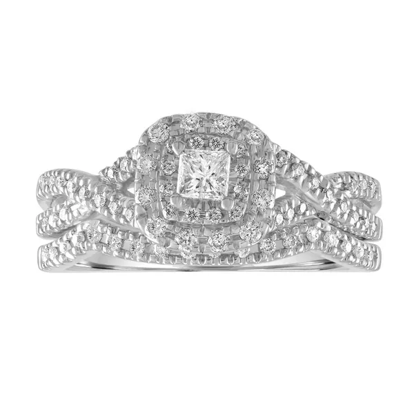 0.5 Carat Diamond Wedding Set Van Atkins Jewelers New Albany, MS