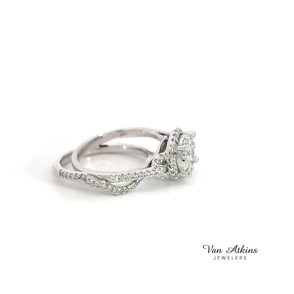 0.75 Carat Diamond Wedding Set Image 3 Van Atkins Jewelers New Albany, MS
