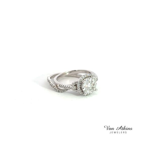 0.75 Carat Diamond Wedding Set Image 4 Van Atkins Jewelers New Albany, MS