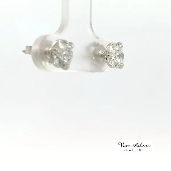 1.80 Carat Diamond Earrings Image 2 Van Atkins Jewelers New Albany, MS
