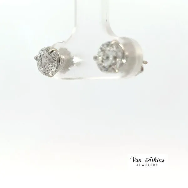 1.80 Carat Diamond Earrings Image 3 Van Atkins Jewelers New Albany, MS