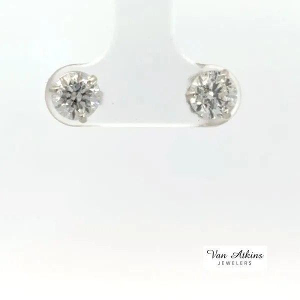 1.80 Carat Diamond Earrings Image 4 Van Atkins Jewelers New Albany, MS