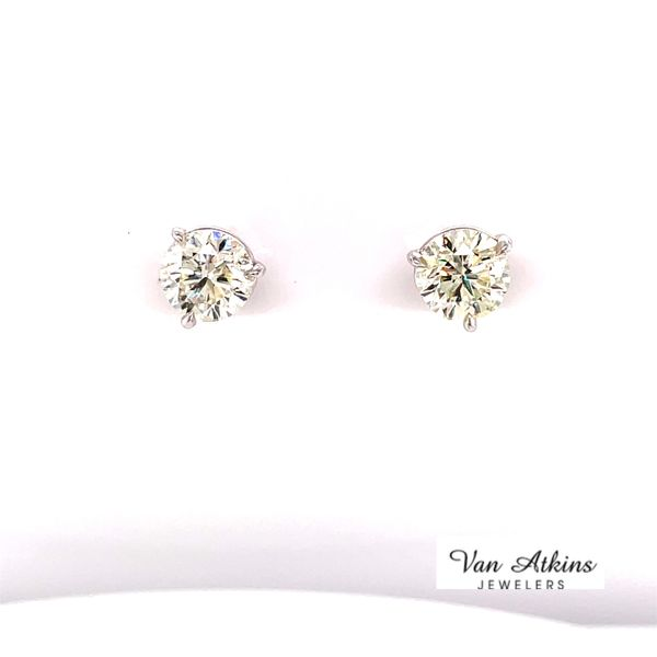 2.01 Carat Diamond Earrings Van Atkins Jewelers New Albany, MS