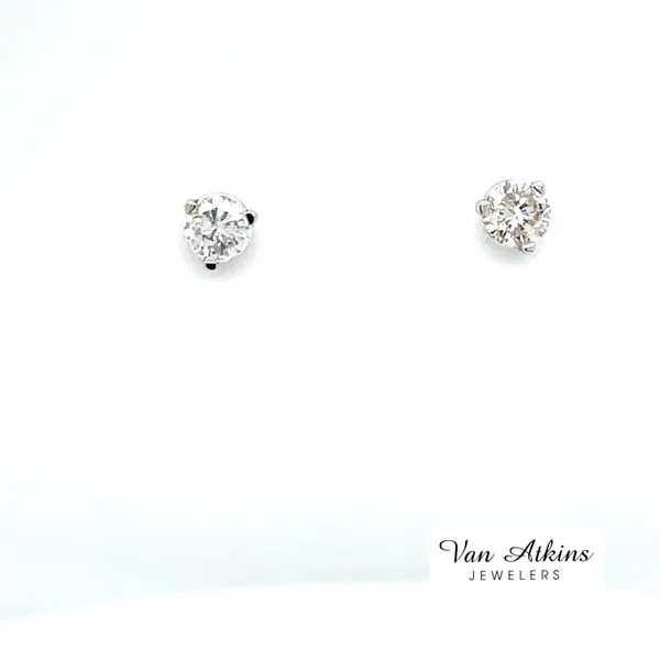 0.42 Carat Diamond Earrings Van Atkins Jewelers New Albany, MS