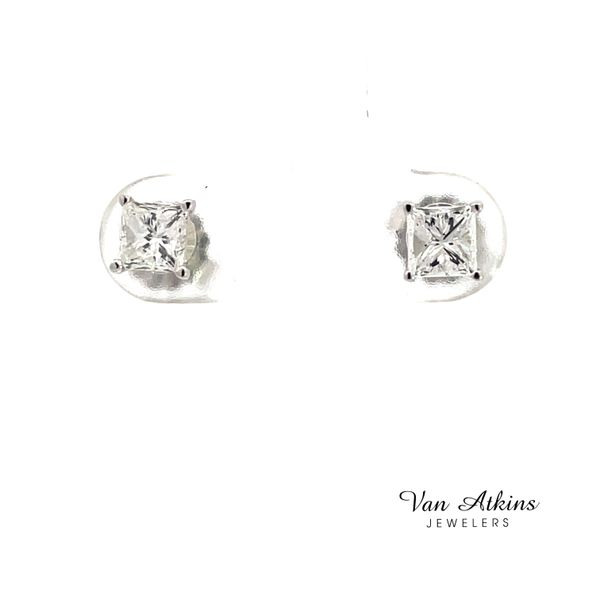 0.95 Carat Diamond Earrings Van Atkins Jewelers New Albany, MS