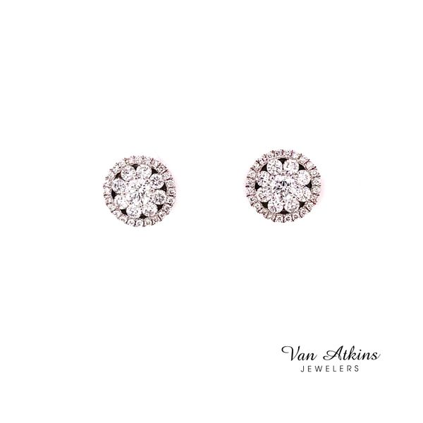 0.81 Carat Diamond Earrings Van Atkins Jewelers New Albany, MS