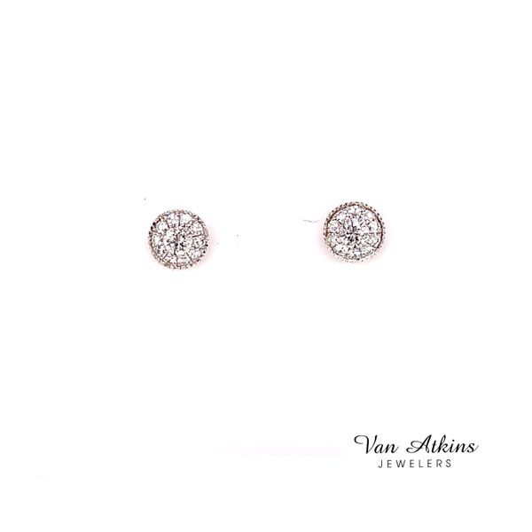 0.32 Carat Diamond Earrings Van Atkins Jewelers New Albany, MS