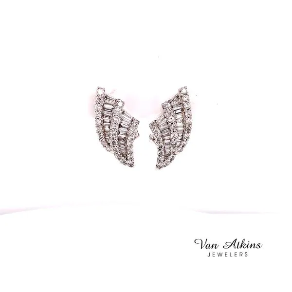 Diamond Earrings Van Atkins Jewelers New Albany, MS