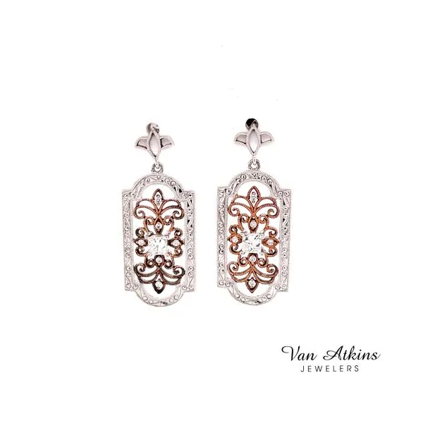 0.59 Carat Diamond Earrings Van Atkins Jewelers New Albany, MS