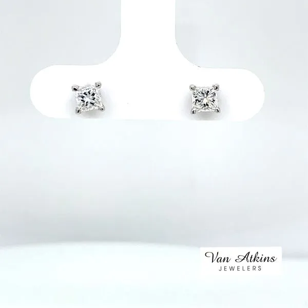 0.52 Carat Diamond Earrings Van Atkins Jewelers New Albany, MS
