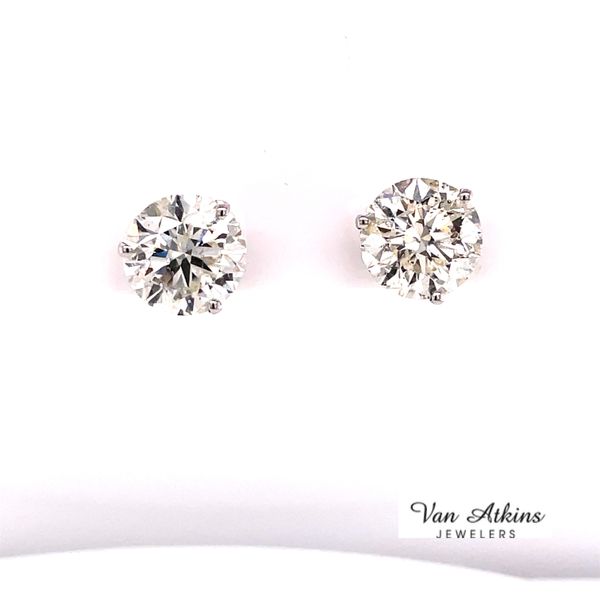 5.09 Carat Diamond Earrings Van Atkins Jewelers New Albany, MS