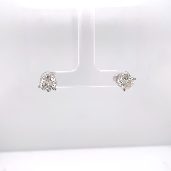 3.70 Carat Diamond Stud Earrings Van Atkins Jewelers New Albany, MS