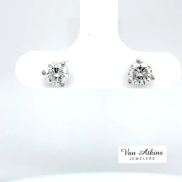 1.06 Carat Diamond Earrings Van Atkins Jewelers New Albany, MS