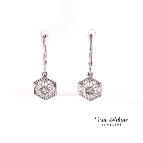 0.10 Carat Diamond Earrings Van Atkins Jewelers New Albany, MS