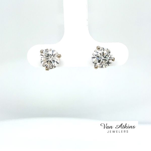 2.37 Carat Diamond Earrings Van Atkins Jewelers New Albany, MS