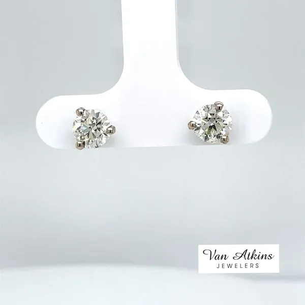 1.42 Carat Diamond Earrings Van Atkins Jewelers New Albany, MS